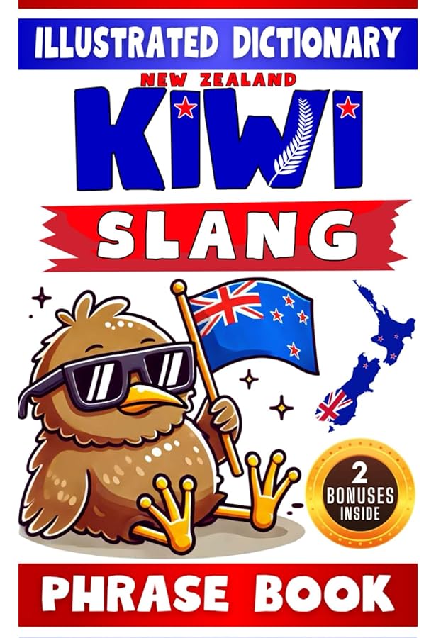 New Zealand Slang Phrase Book. A Pocket Guide To Kiwi Words